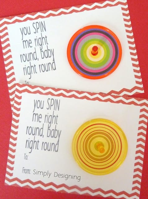 you spin me right round baby valentine 01a1 | You SPIN Me Right Round Baby {Free Printable} | 6 |