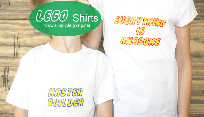 LEGO Shirts | DIY Lego Shirt | 4 | DIY 4x4 Wall Art