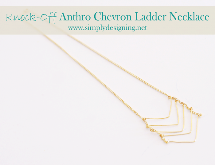 anthro knock off necklace