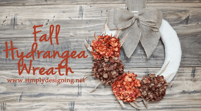 Fall Hydrangea Wreath Featured Image | Fall Hydrangea Wreath | 15 | Cement Planter