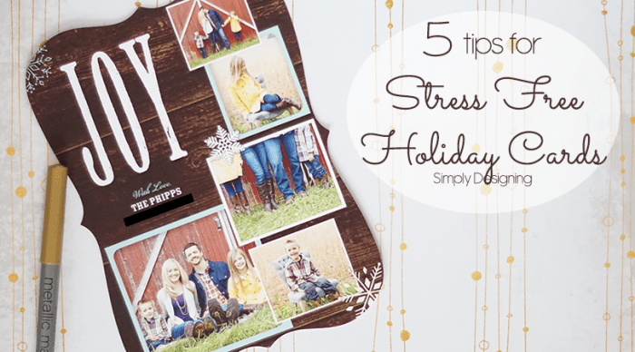 5 Tips for Stress Free Holiday Cards Featured Image | 5 Tips for Stress Free Holiday Cards | 21 | Christmas Tree String Art