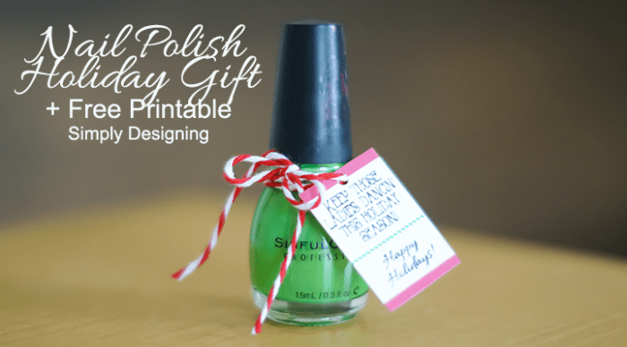 Nail Polish Gift Featured Image | Nail Polish Holiday Gift Idea | 4 | Christmas Tree String Art