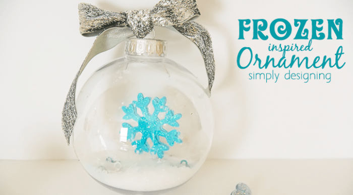 Elsa Inspired FROZEN Ornament Featured Image | DIY FROZEN Ornament | 27 | 4th of July