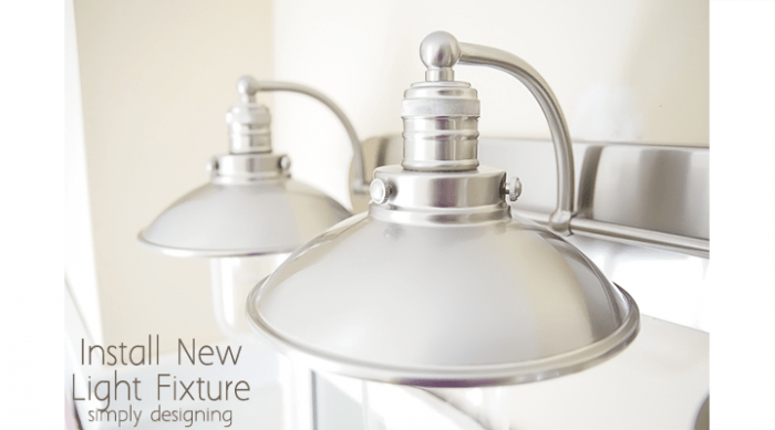 Industrial Light Fixture Featured Image | Install a New Bathroom Light Fixture | 22 | new carpet
