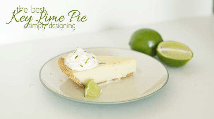 Key Lime Pie Recipe Featured Image | The Best Key Lime Pie | 26 | Lemongrass Coconut Curry