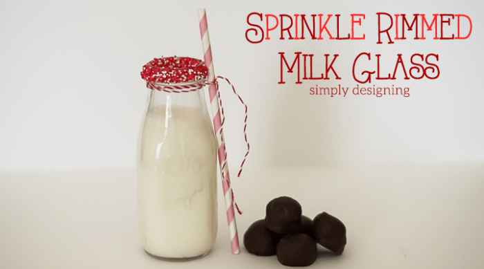 Sprinkled Rimmed Glass Featured Image | Sprinkle Glasses | 23 | 4th of July