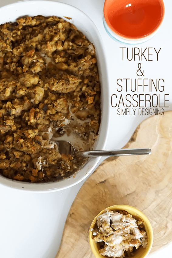 Turkey and Stuffing Casserole