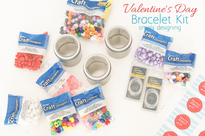 Valentines Bracelet Kit 2 Valentines Bracelet Kit Supplies
