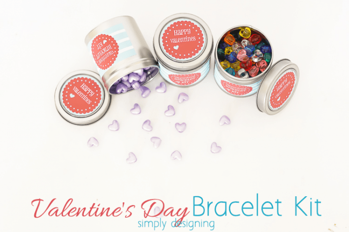 Valentines Bracelet Kit 4 Valentines Bracelet Kit