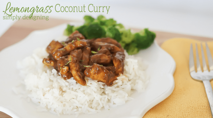 Lemongrass Coconut Curry featured image | Lemongrass Coconut Curry | 1 | Lemongrass Coconut Curry