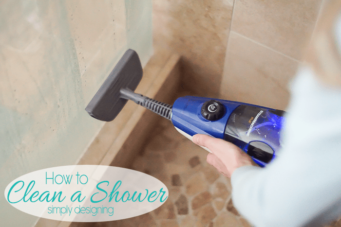 Use a HomeRight SteamMachine to Clean a Shower