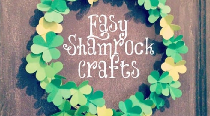 Easy Shamrock Crafts Featured Image | Shamrock Crafts | 13 | burlap banner