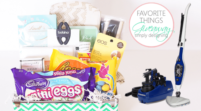 Favorite Things Giveaway Easter Edition