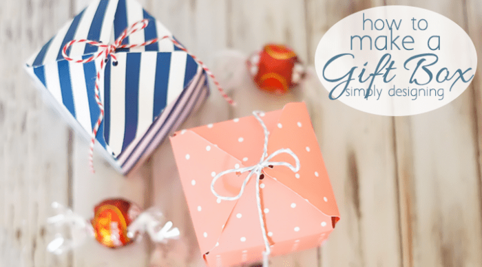 Make a Gift Box Featured Image | How to Make a Gift Box | 14 | 4th of July