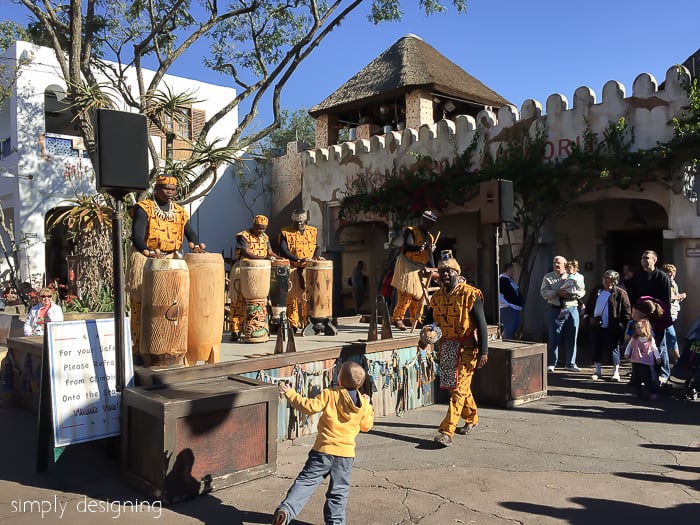 Musical Performers in Animal Kingdom Africa
