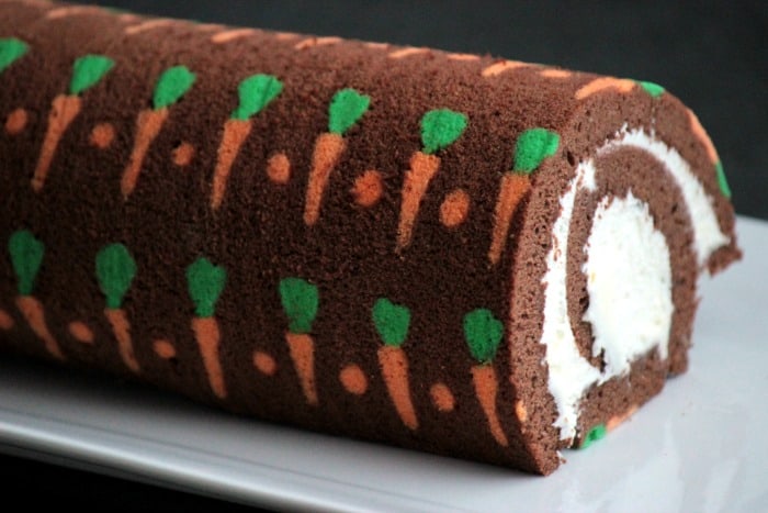 Chocolate Swiss Roll Birthday Cake Chocolate Swiss Roll Birthday Cake