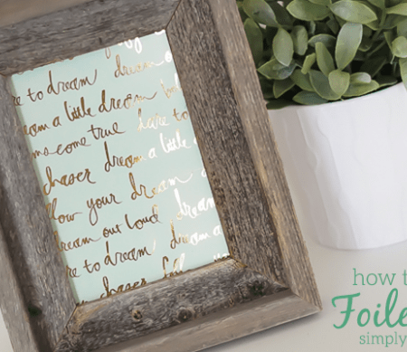 Featured Image Beautiful Foiled Art Typography