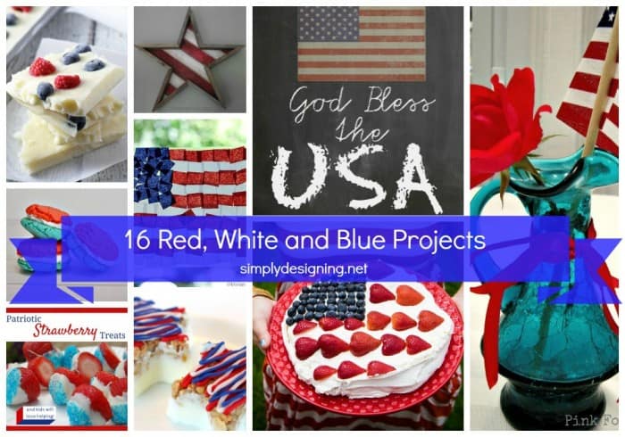 patriotic RU featured image 2 | 16 Red White and Blue Projects and Recipes | 33 | st patricks day print