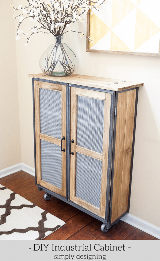 DIY Industrial Cabinet