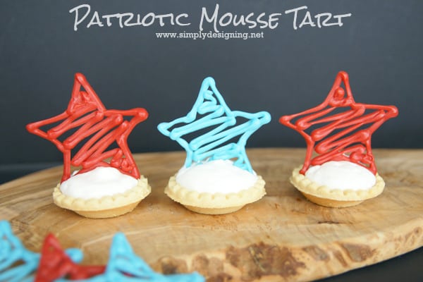 Patriotic Mousse Tart