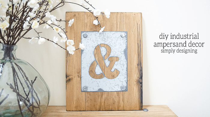 DIY Industrial Ampersand Decor featured image | DIY Industrial Ampersand Decor | 31 | karate belt holder