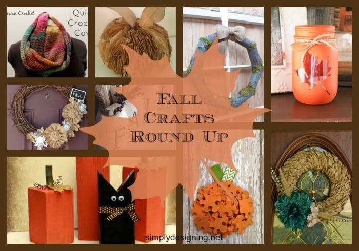 Fall Crafts Round Up Featured | DIY Fall Decorations and Crafts | 19 | Cement Planter