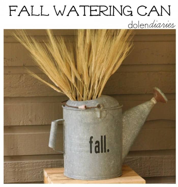 Fall Watering Can