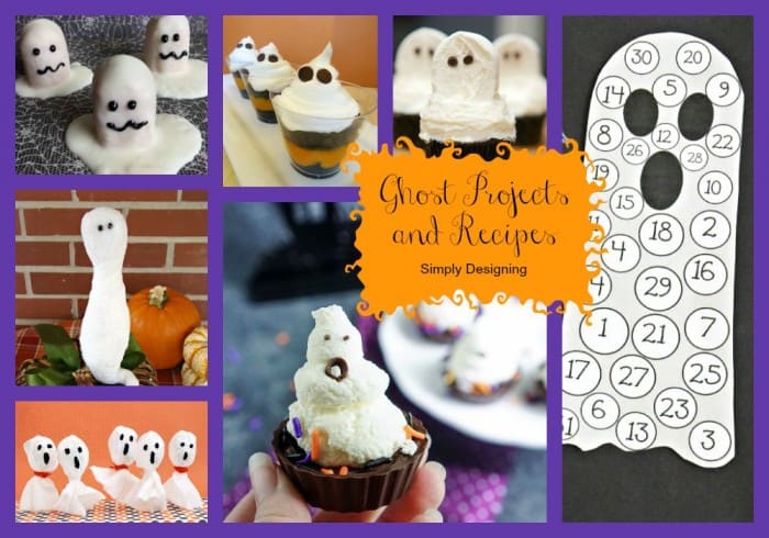 Ghost Round Up Featured | Fun Ghost Crafts and Recipes | 37 | heart shaped hot cocoa on a stick