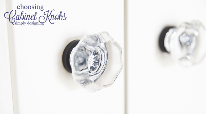 Choosing Cabinet Knobs