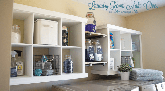 Cube Cubby Hack featured image | Laundry Room Make-Over | 26 | how to pot a plant