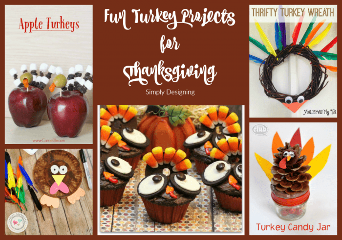 Turkey Projects Round Up Featured | Fun Turkey Projects | 6 | DIY Christmas Ornaments