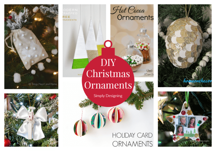DIY Christmas Ornaments Round Up Featured Image | DIY Christmas Ornaments | 1 | DIY Christmas Ornaments