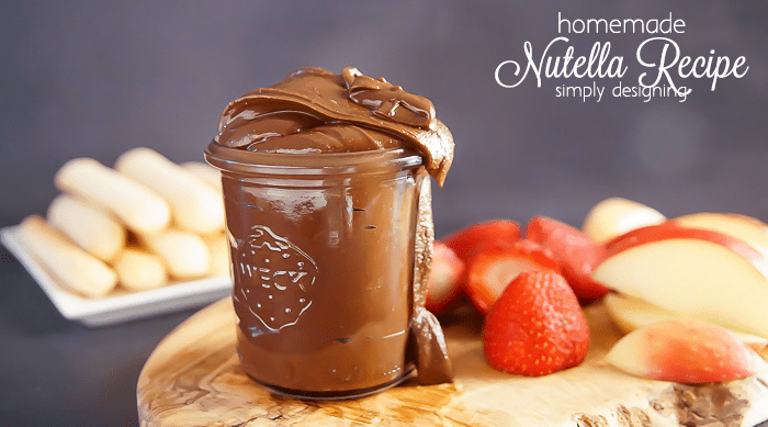 Homemade Nutella Recipe featured image | Nutella Recipes | How to Make Homemade Nutella | 4 | amazon gift card giveaway