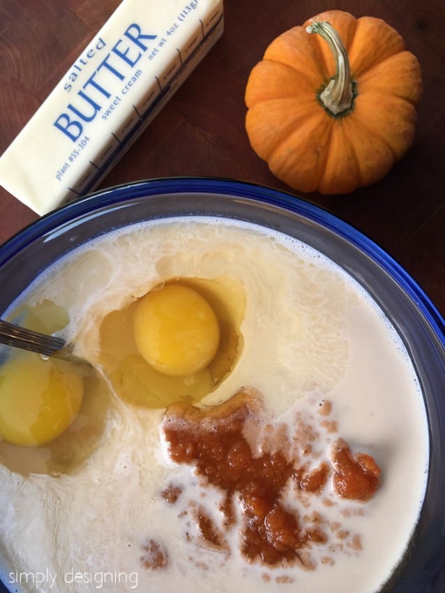 Pumpkin Butter Evaporated Milk Yellow Cake Mix Pecans Pumpkin Butter Evaporated Milk Yellow Cake Mix Pecans