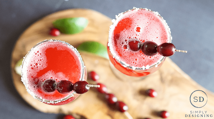 Cranberry Lime Mocktail