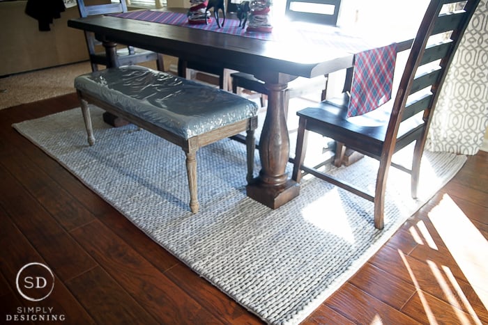 Kitchen Rug 08681 | Little Kitchen Update and a New Kitchen Rug | 3 | scarf wreath