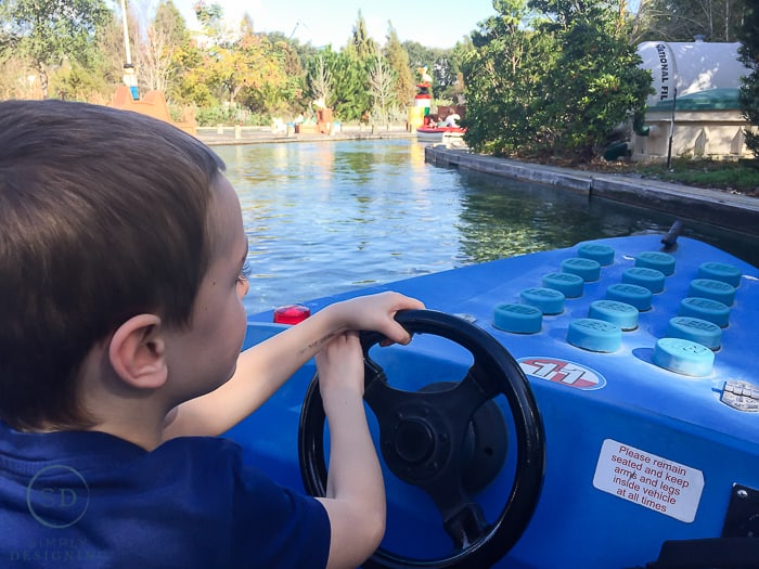 What to do at Legoland Florida 5 Legoland Florida - boating school