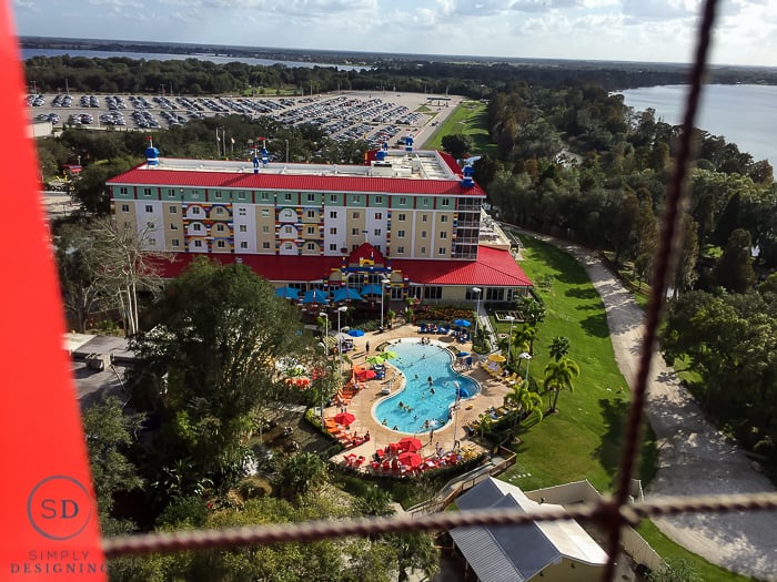 What to do at Legoland Florida 15 Legoland - view from island in the sky