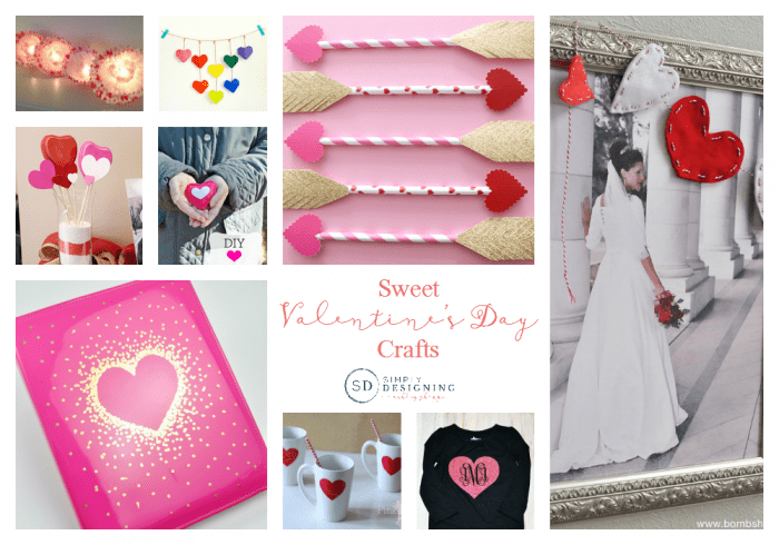 Sweet Valentines Day Crafts Featured | Sweet and Simple Valentine's Day Crafts | 7 | color blocked easter eggs