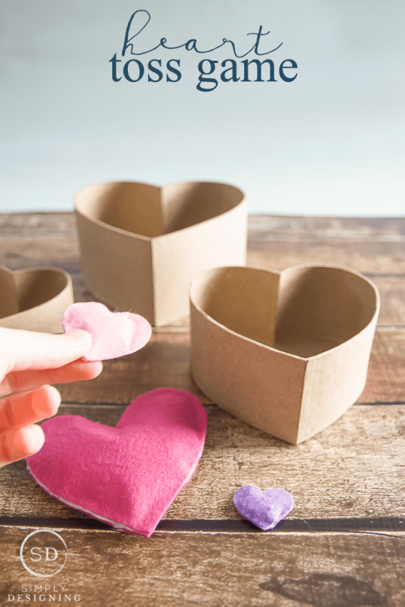Heart Toss Game 1 Heart Toss Game - a fun game for Valentines Day