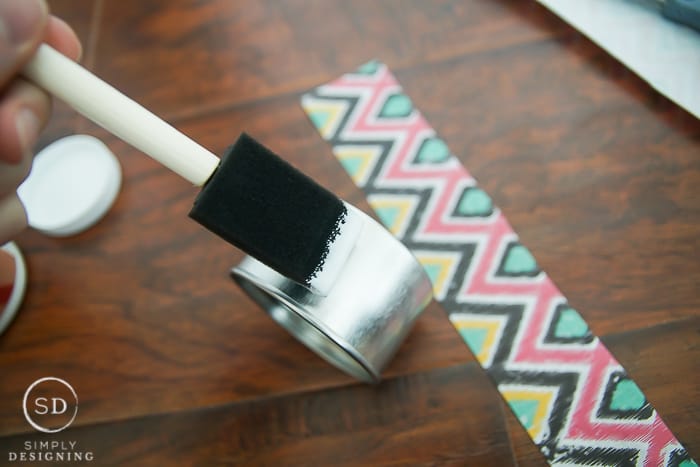 Tribal Print Tins 4 how to make Tribal Print Tins