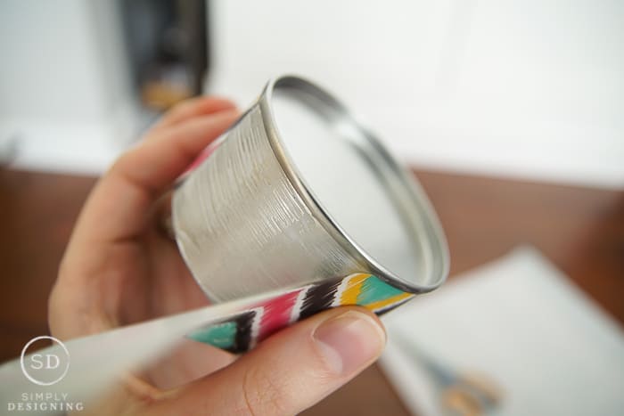 Tribal Print Tins 5 how to make Tribal Print Tins