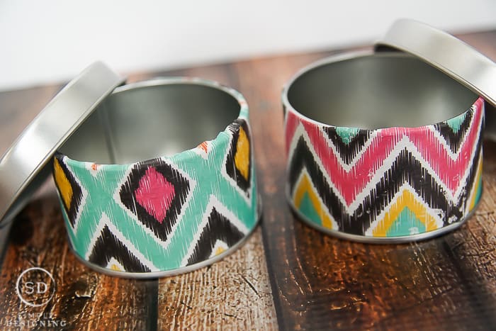 Tribal Print Tins 7 DIY Tribal Print Tins