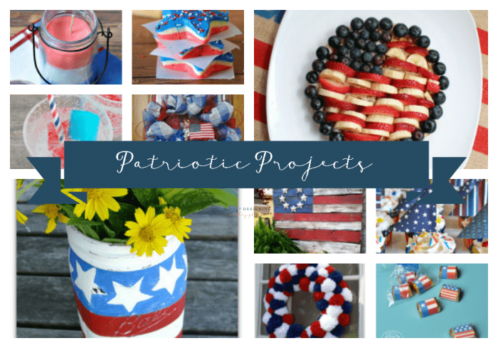 Patriotic Projects Featured | Patriotic Projects | 18 | color blocked easter eggs