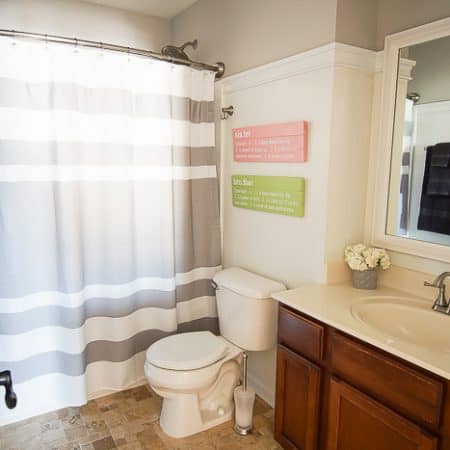 Kids Bathroom Makeover - after