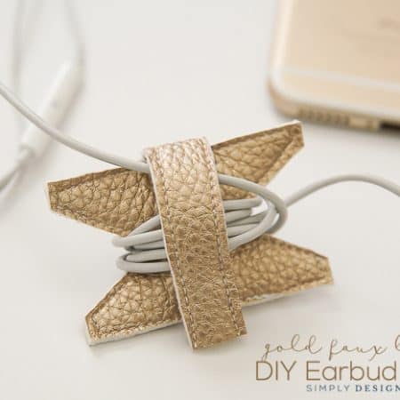 Leather Earbud Holder