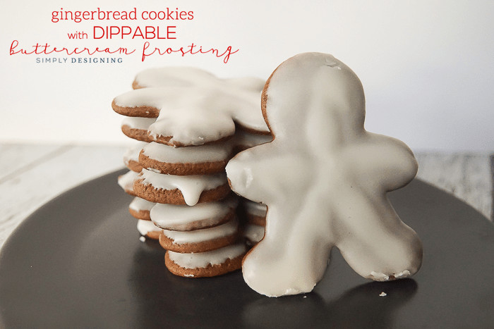 Gingerbread Cookies with Dippable Buttercream Frosting | Gingerbread Cookies with Dippable Buttercream Frosting | 19 |