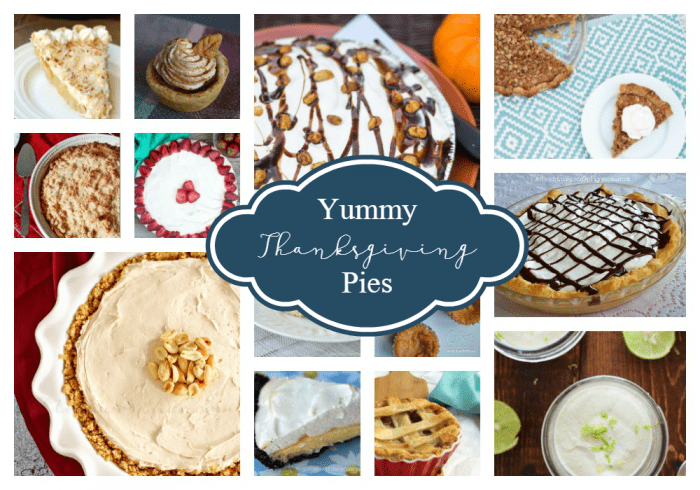 Pies Collage Featured | Yummy Thanksgiving Pies | 17 | st patricks day print