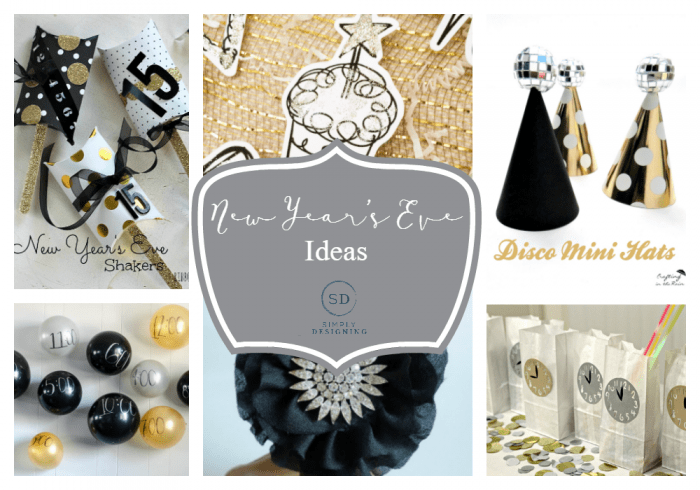 New Years Eve Ideas Simply Designing 2 | New Year's Eve Ideas | 30 | color blocked easter eggs