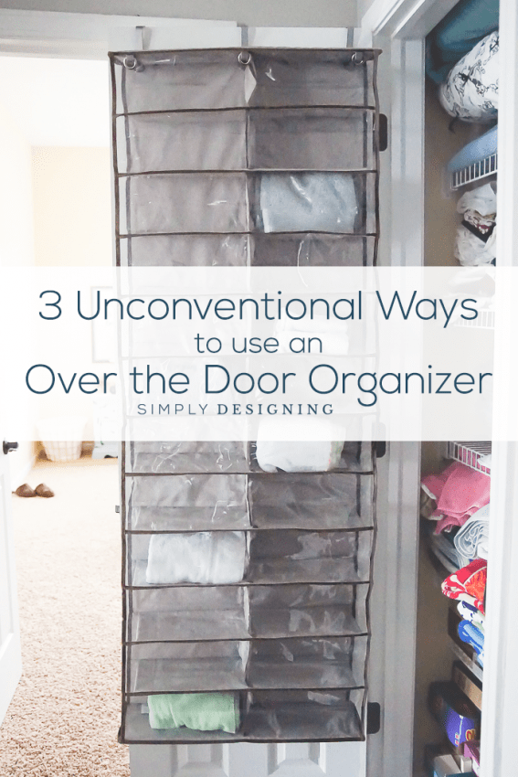 3 Unconventional Ways to use an Over the Door Organizer